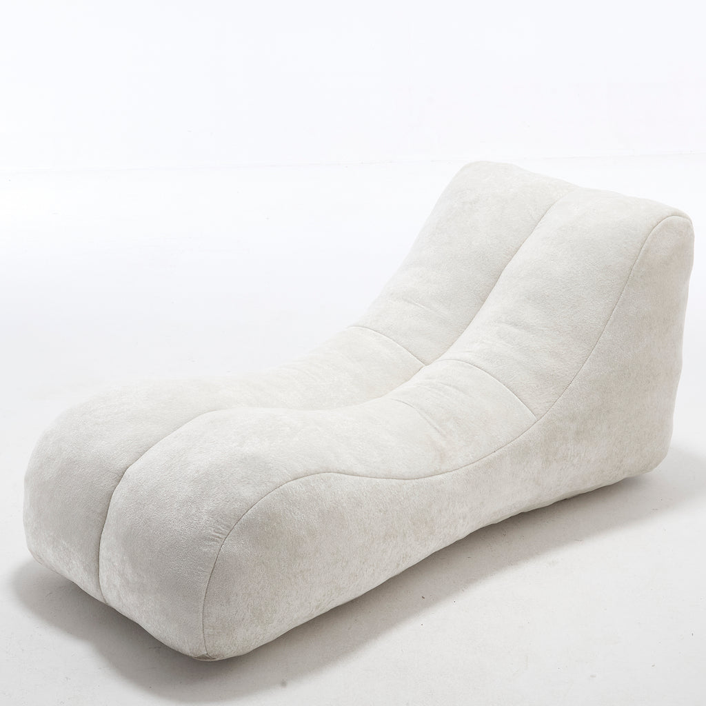 Creative bean bag sofa chair for adults filled with high-quality sponge that is plump and elastic fitting the curves of the human body and providing gentle support to the body in all as