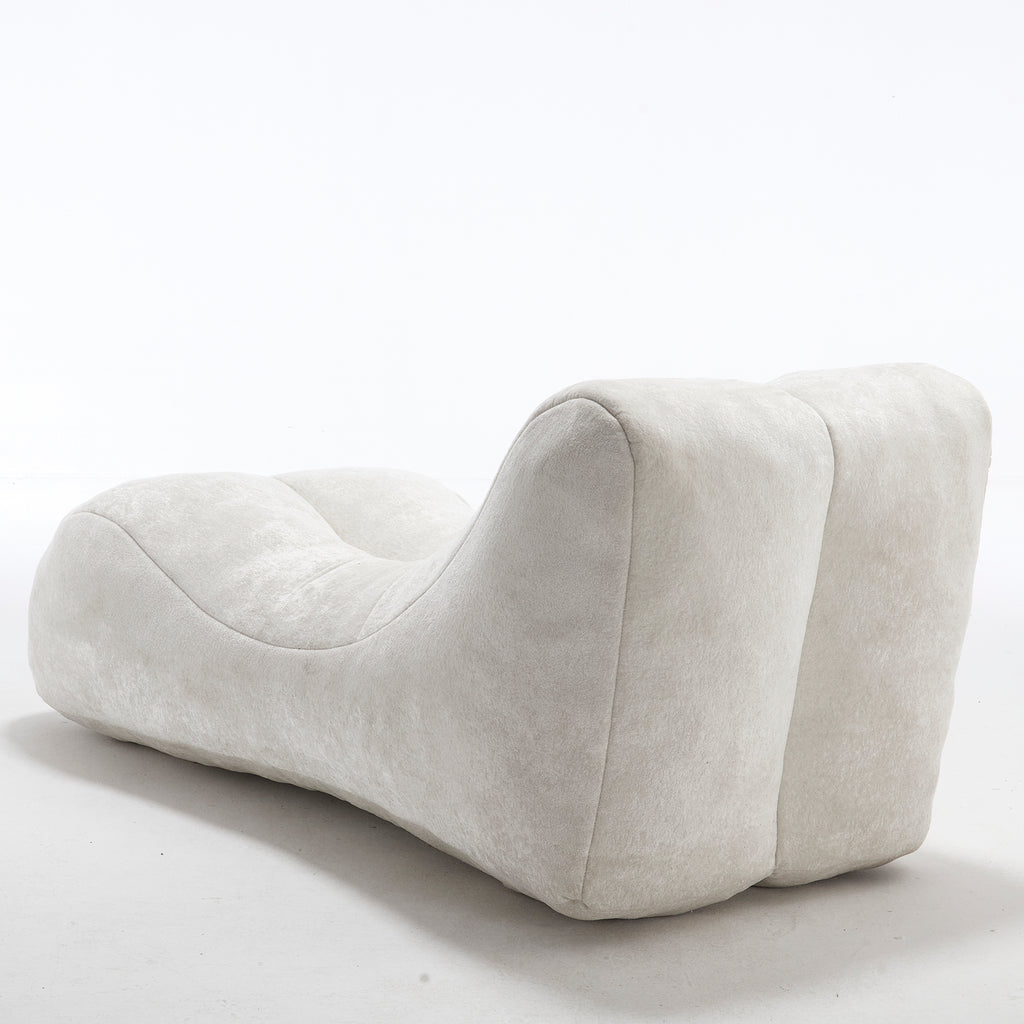 Creative bean bag sofa chair for adults filled with high-quality sponge that is plump and elastic fitting the curves of the human body and providing gentle support to the body in all as