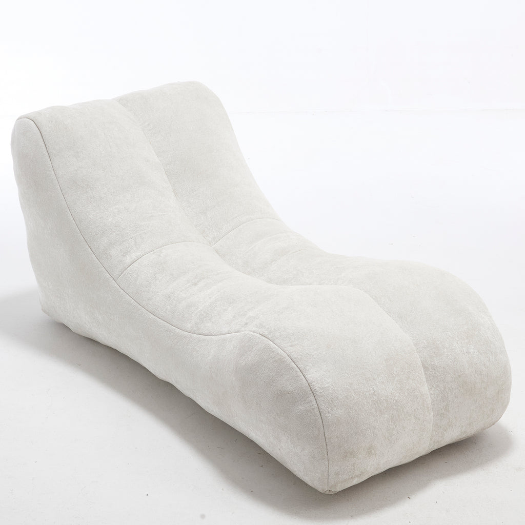 Creative bean bag sofa chair for adults filled with high-quality sponge that is plump and elastic fitting the curves of the human body and providing gentle support to the body in all as