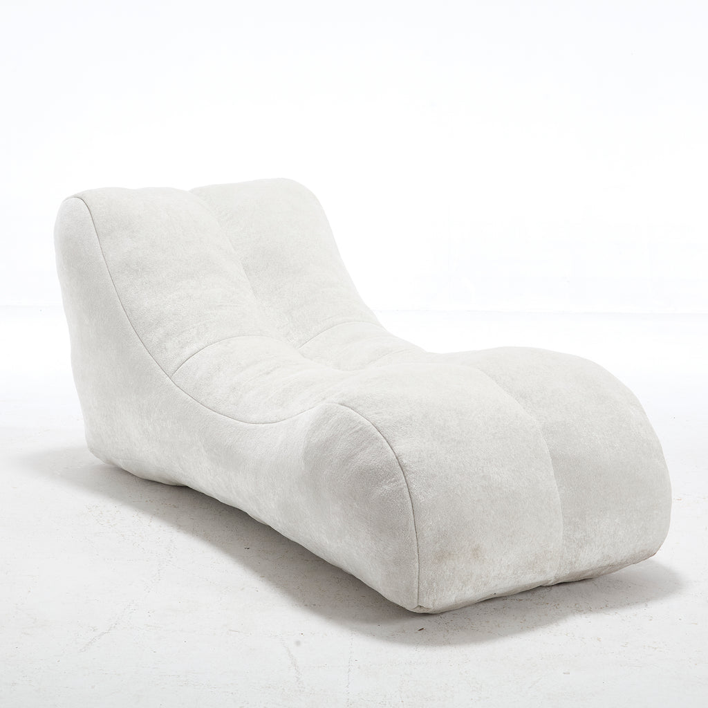 Creative bean bag sofa chair for adults filled with high-quality sponge that is plump and elastic fitting the curves of the human body and providing gentle support to the body in all as