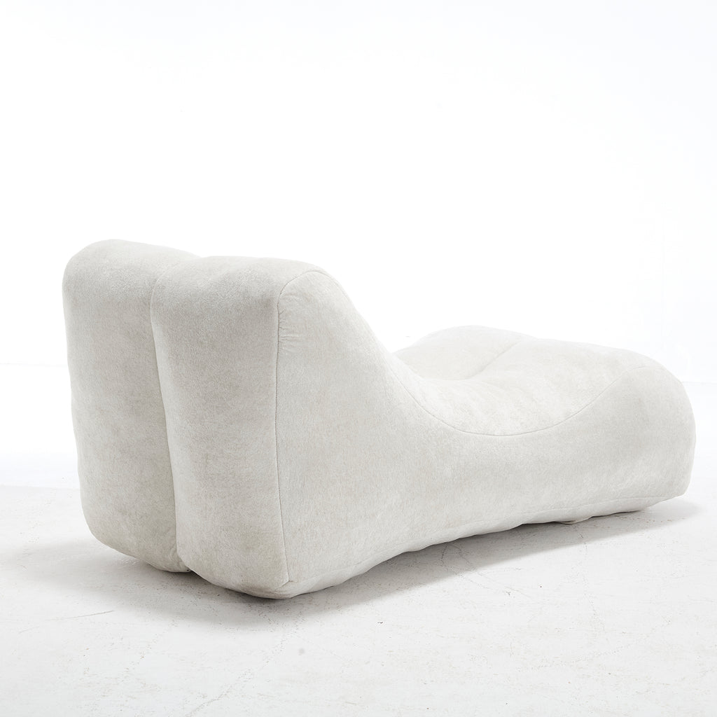Creative bean bag sofa chair for adults filled with high-quality sponge that is plump and elastic fitting the curves of the human body and providing gentle support to the body in all as