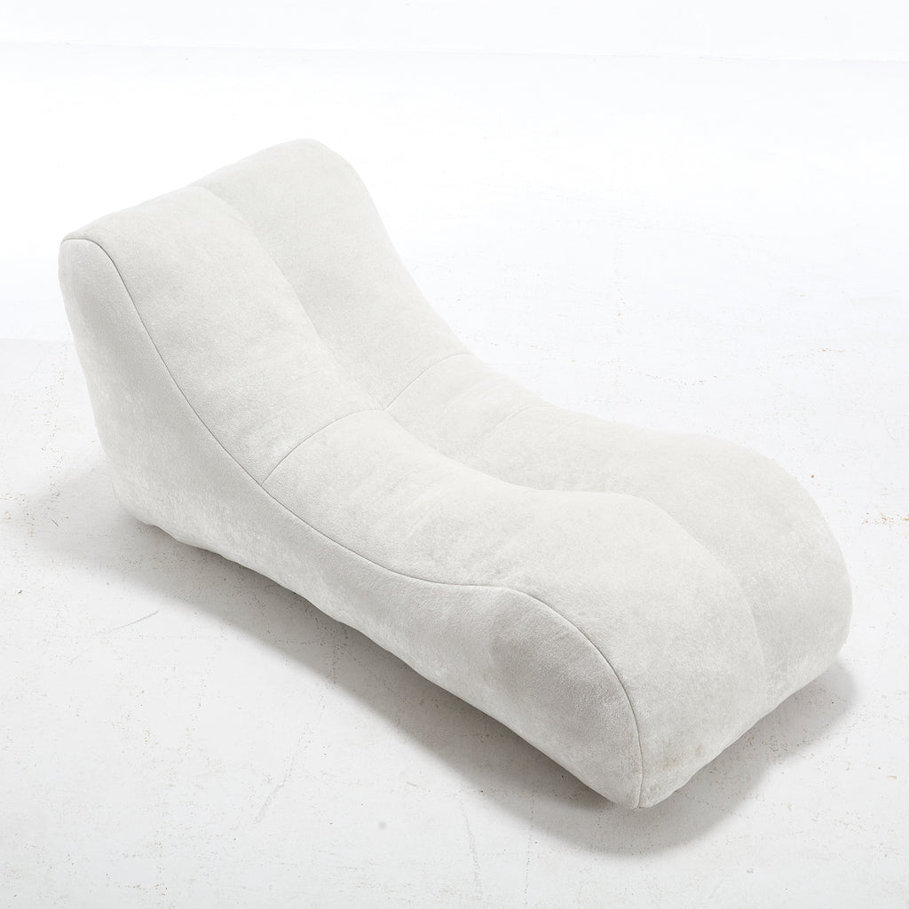 Creative bean bag sofa chair for adults filled with high-quality sponge that is plump and elastic fitting the curves of the human body and providing gentle support to the body in all as