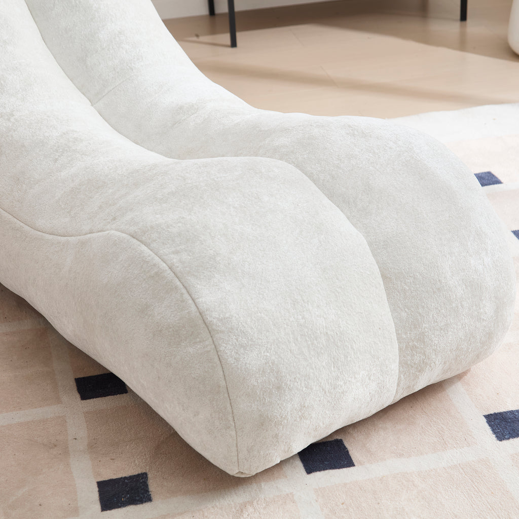 Creative bean bag sofa chair for adults filled with high-quality sponge that is plump and elastic fitting the curves of the human body and providing gentle support to the body in all as