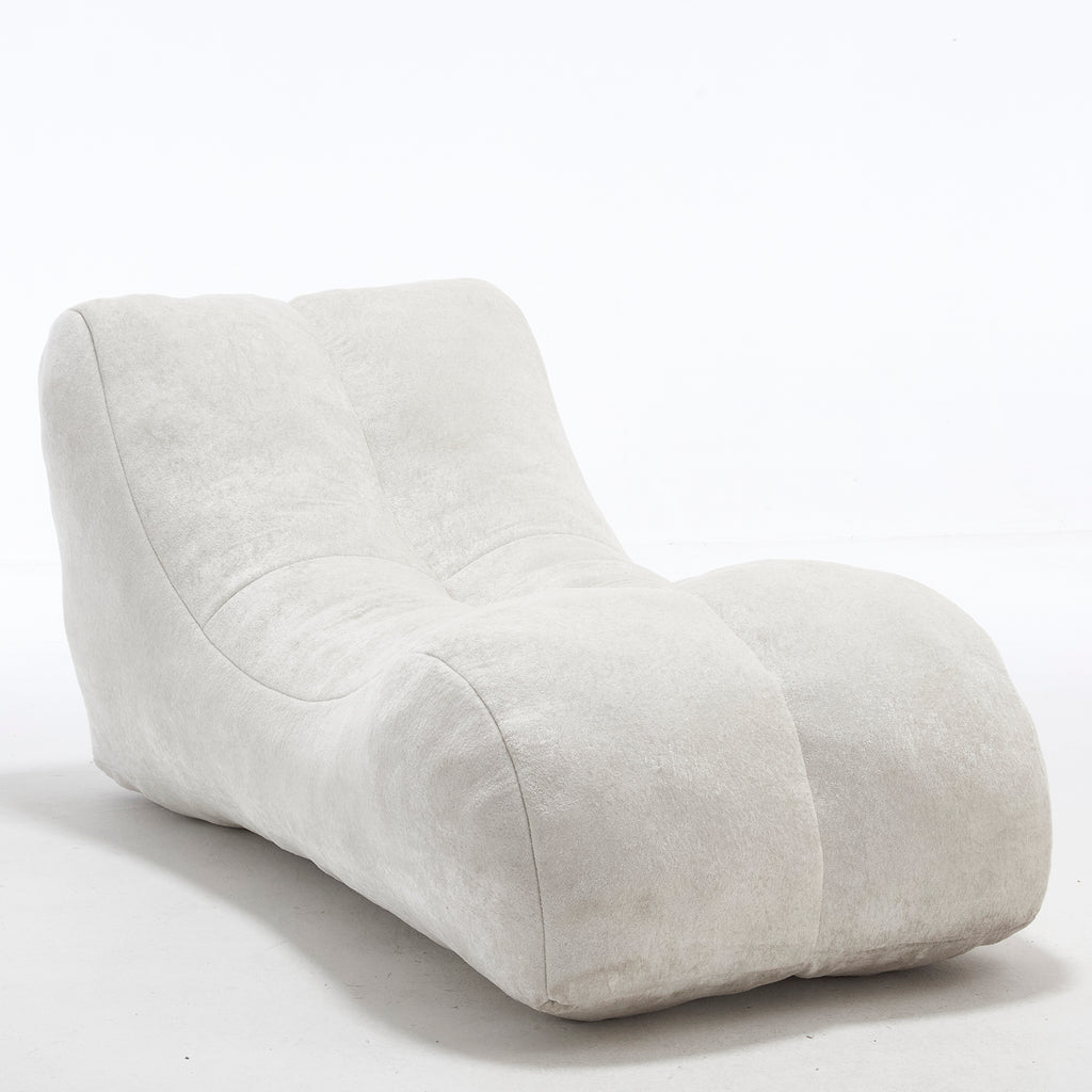 Creative bean bag sofa chair for adults filled with high-quality sponge that is plump and elastic fitting the curves of the human body and providing gentle support to the body in all as