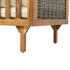 SECTIONAL SEATING GROUP WITH WATERPROOF CUSHIONS - PREMIUM OUTDOOR SOFA SET(BEIGE CUSHION)