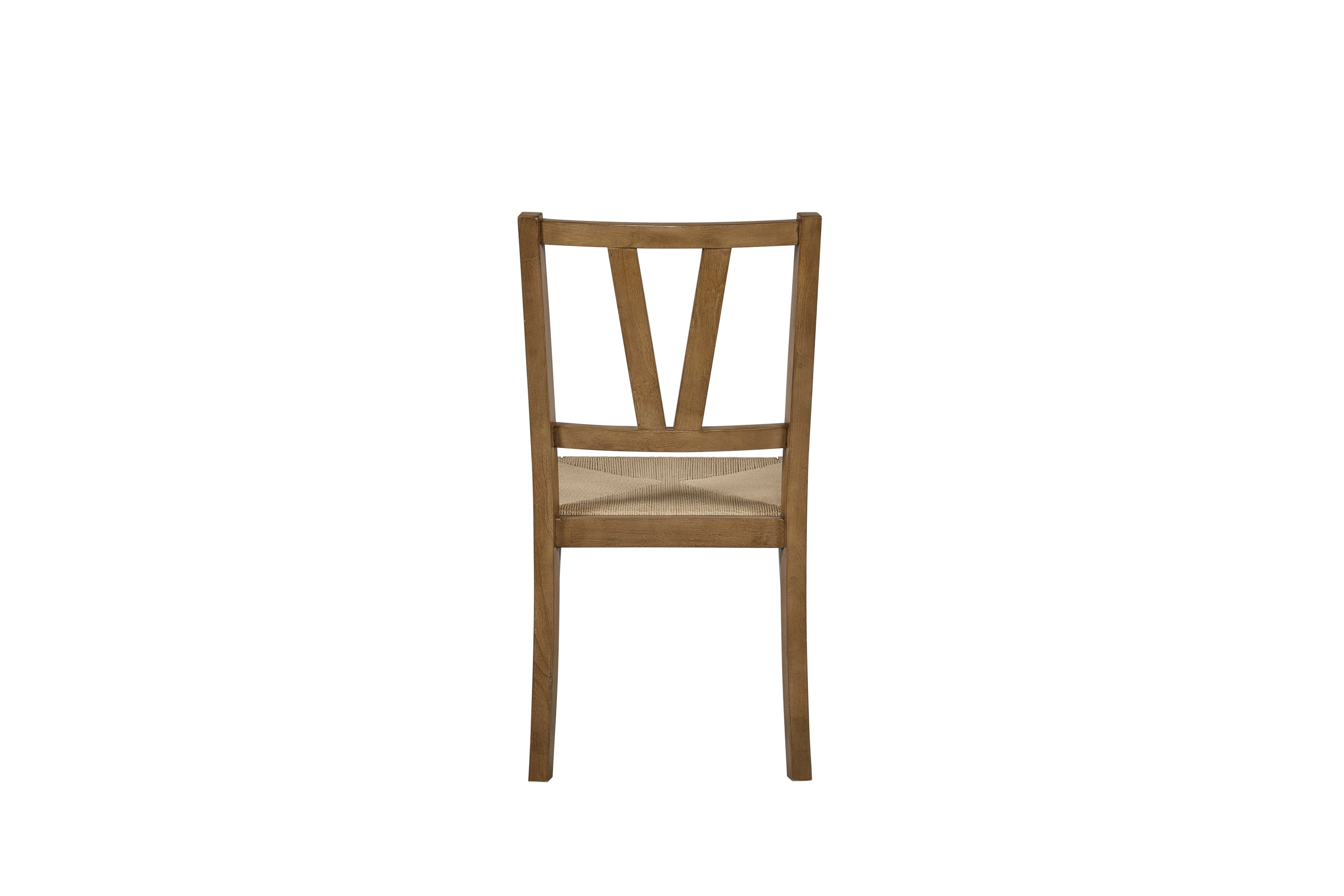 Slat Back Chair - Almond ( Set of 2) Dining Chair