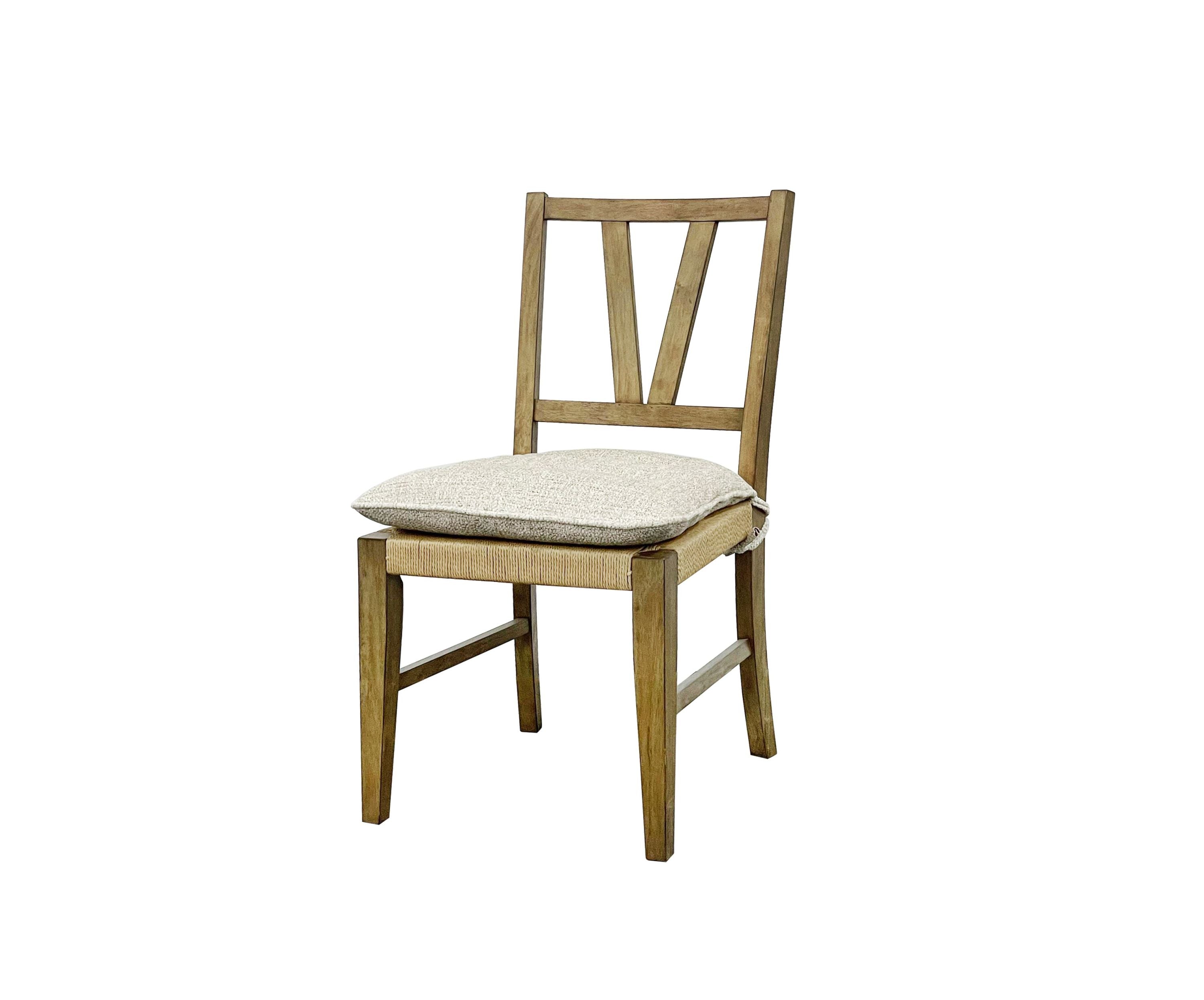 Slat Back Chair - Almond ( Set of 2) Dining Chair