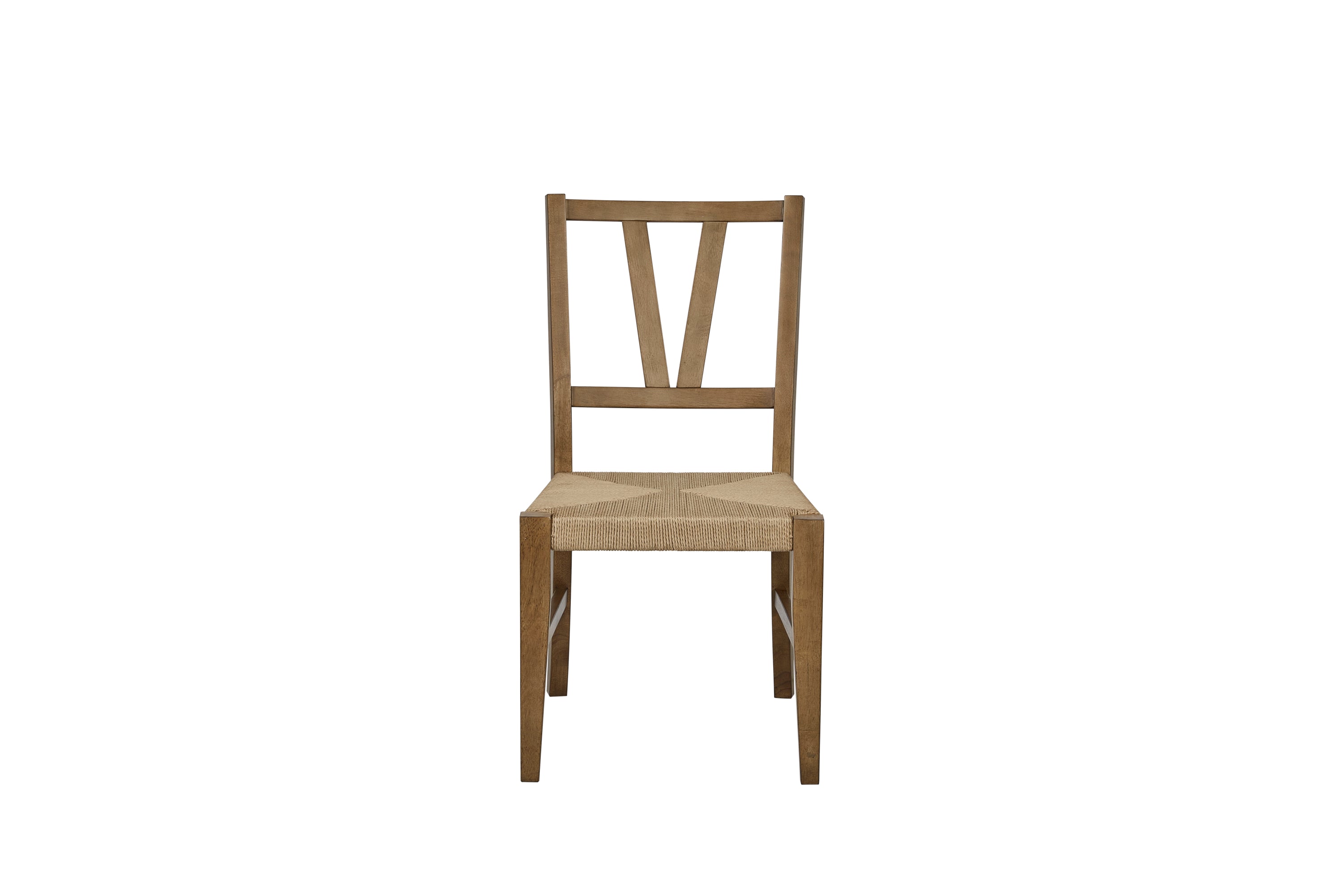 Slat Back Chair - Almond ( Set of 2) Dining Chair