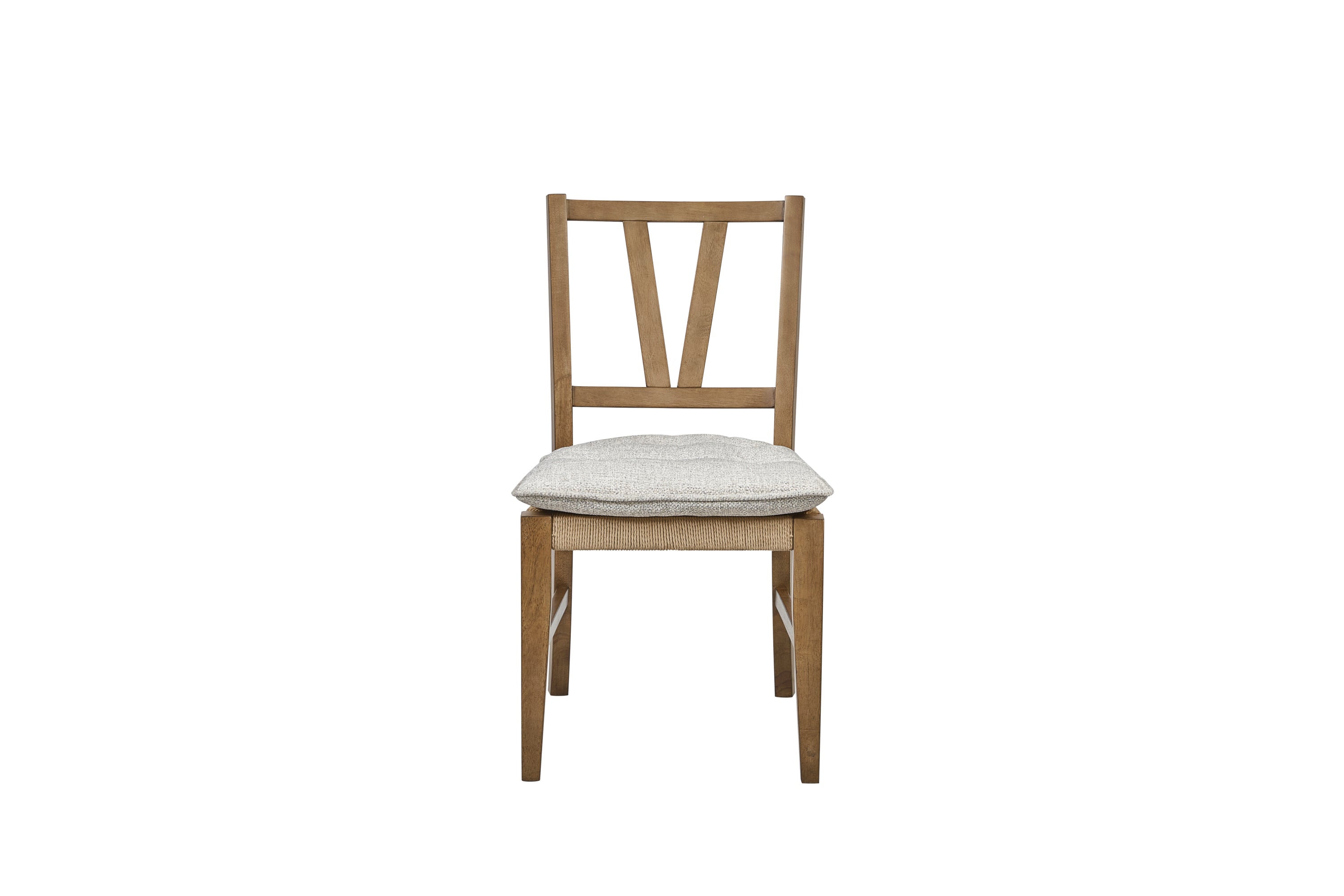 Slat Back Chair - Almond ( Set of 2) Dining Chair