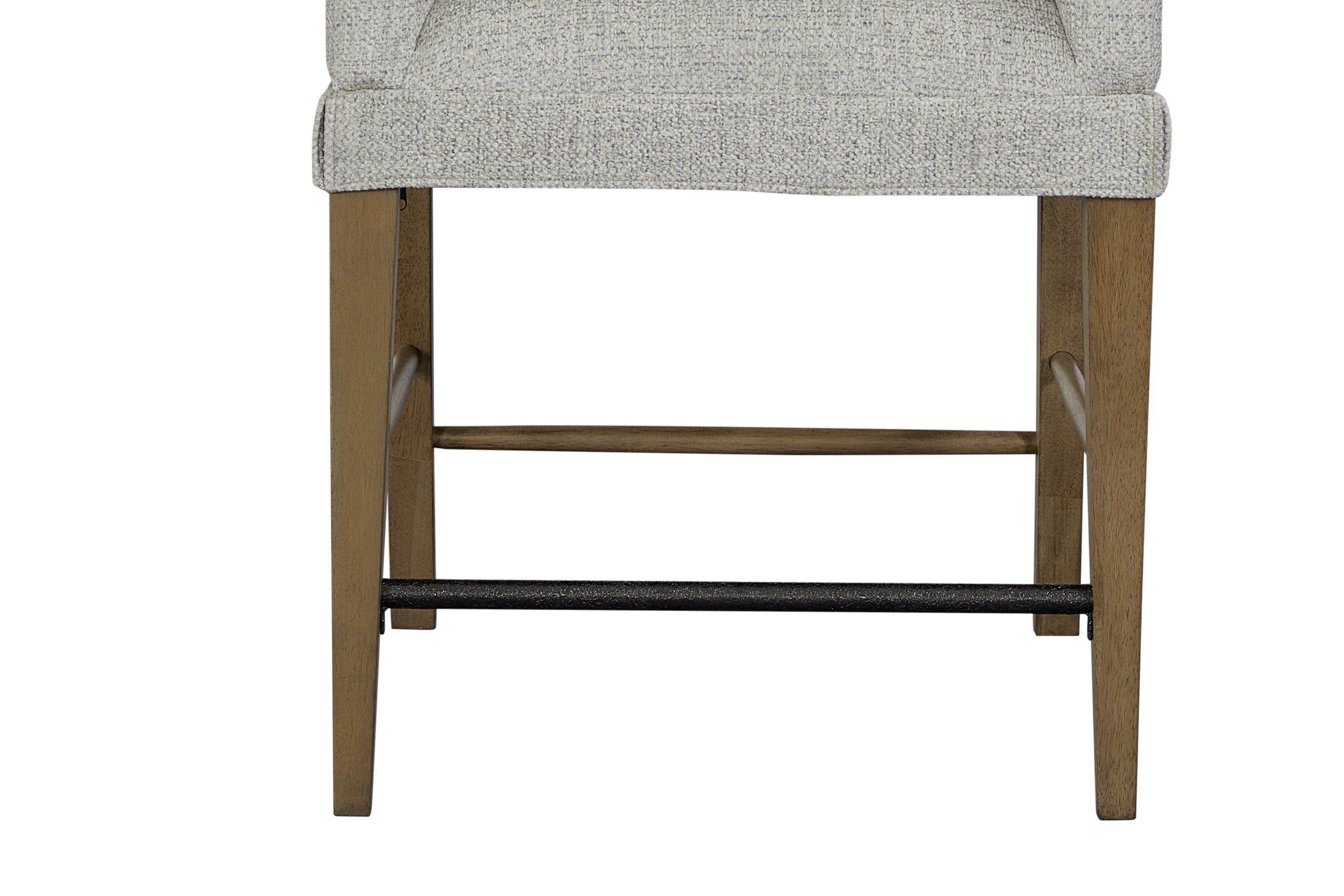 Upholstered Counter Stool - Almond (Set of 2) Bar Stools