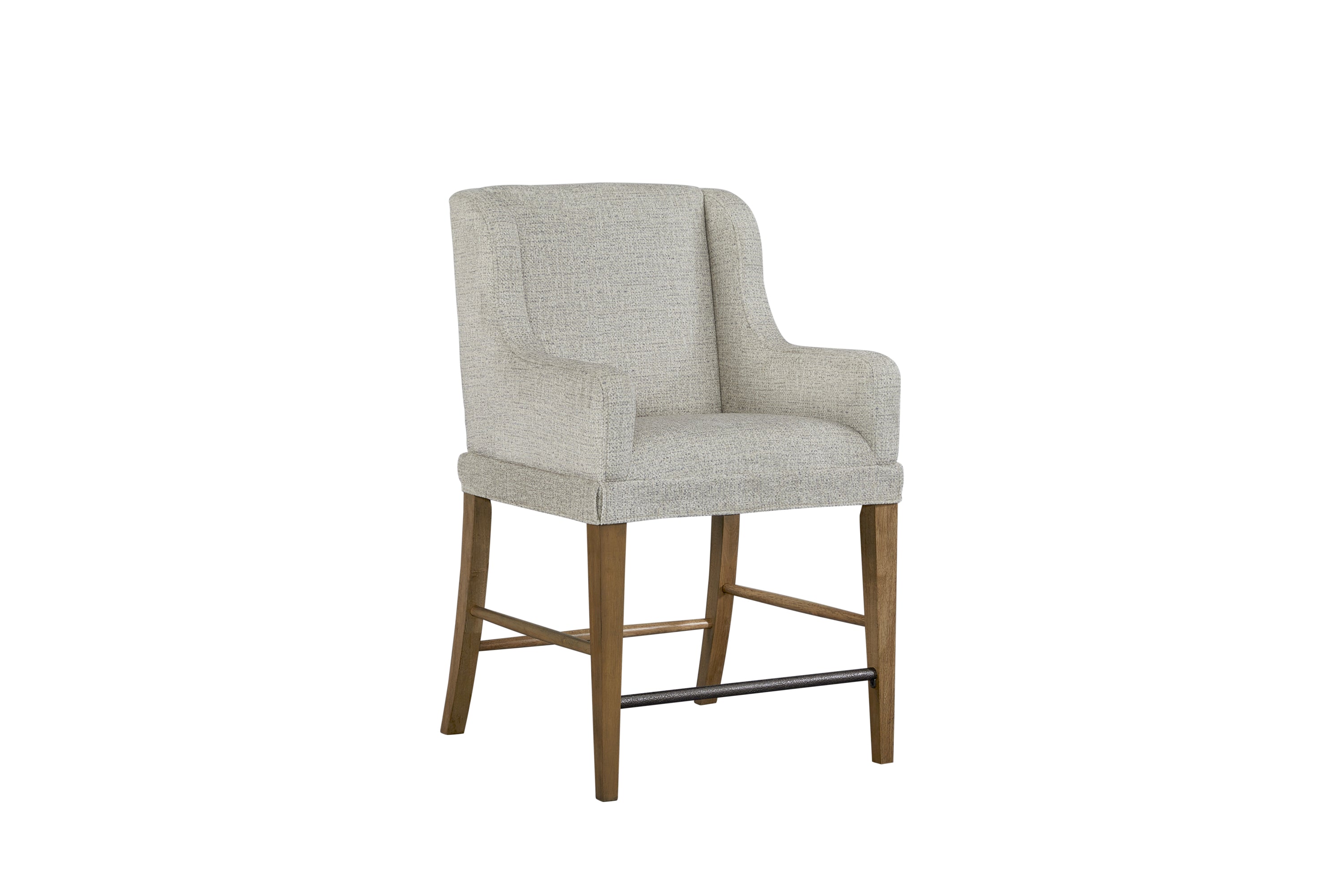 Upholstered Counter Stool - Almond (Set of 2) Bar Stools