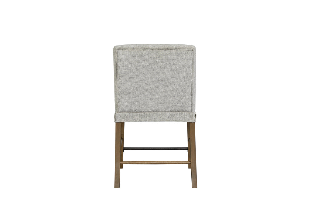 Upholstered Counter Stool - Almond (Set of 2) Bar Stools