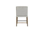 Upholstered Counter Stool - Almond (Set of 2) Bar Stools