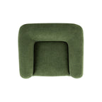 Alpine 44' Sherpa Arm Chair, Moss Green Fleeced Teddy