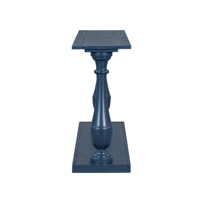 U_STYLE Vintage Sofa Table Console Table with Luxurious Pine Veneer and Elegance Vase-Leg Design,for Living Room Study room Entryway Bedroom