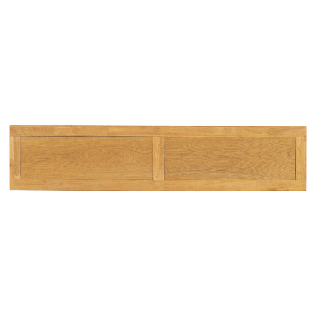 U_STYLE Vintage Sofa Table Console Table with Luxurious Pine Veneer and Elegance Vase-Leg Design,for Living Room Study room Entryway Bedroom