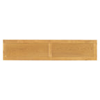 U_STYLE Vintage Sofa Table Console Table with Luxurious Pine Veneer and Elegance Vase-Leg Design,for Living Room Study room Entryway Bedroom