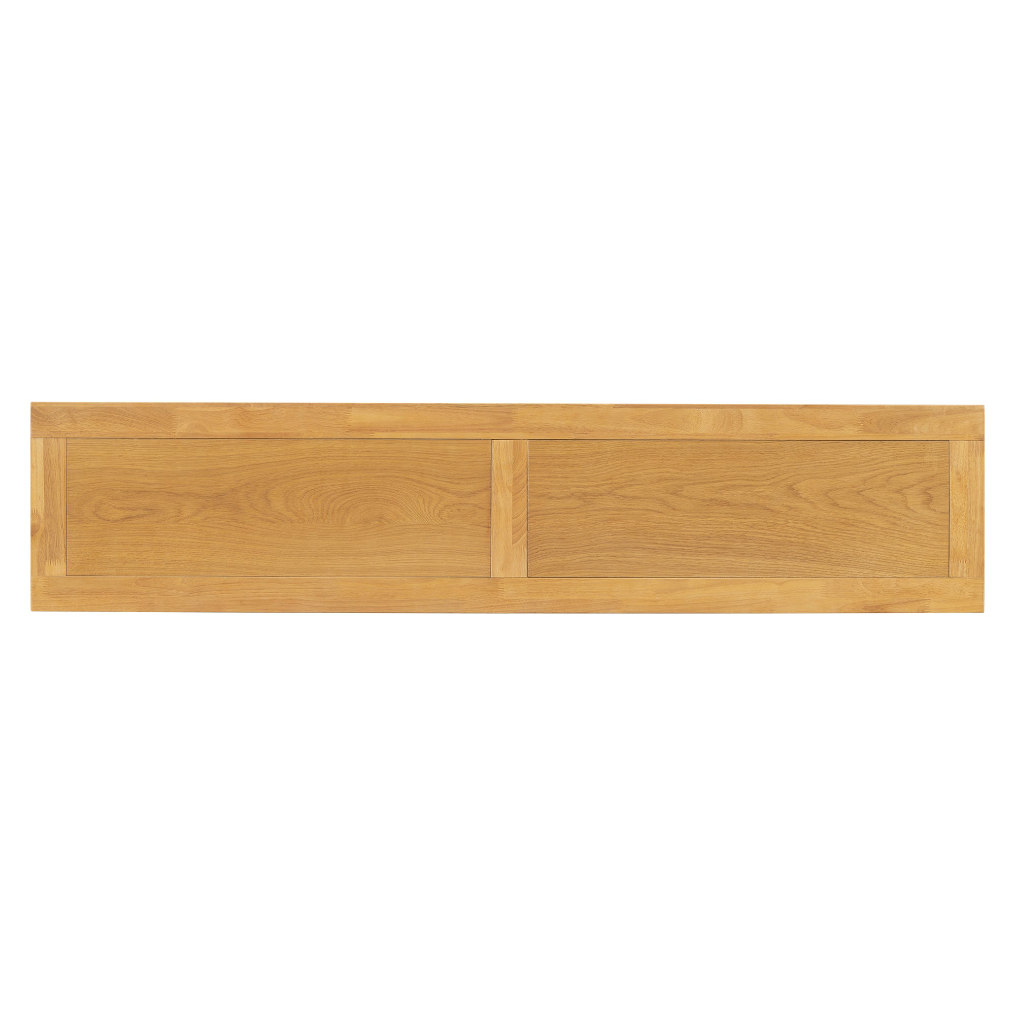 U_STYLE Vintage Sofa Table Console Table with Luxurious Pine Veneer and Elegance Vase-Leg Design,for Living Room Study room Entryway Bedroom