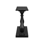 U_STYLE Vintage Sofa Table Console Table with Luxurious Pine Veneer and Elegance Vase-Leg Design,for Living Room Study room Entryway Bedroom