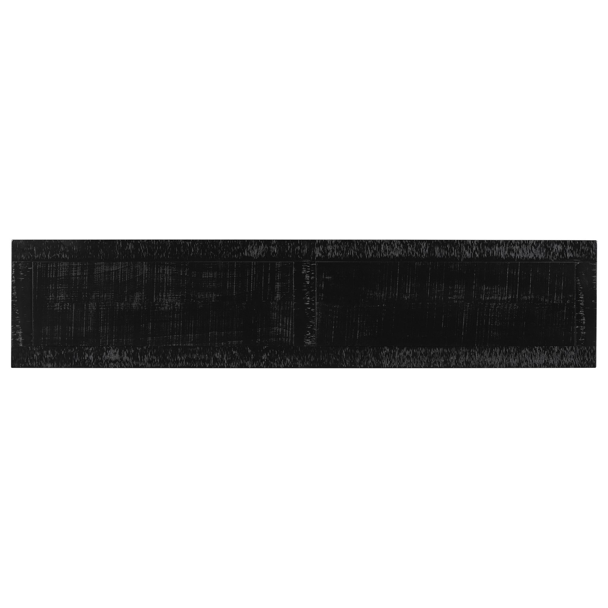 U_STYLE Vintage Sofa Table Console Table with Luxurious Pine Veneer and Elegance Vase-Leg Design,for Living Room Study room Entryway Bedroom