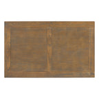 U_STYLE Vintage Coffee Table Featuring Artistic Vase Column Legs and Luxurious Pine Veneer for Timeless Charm,Suitable for living room, study room