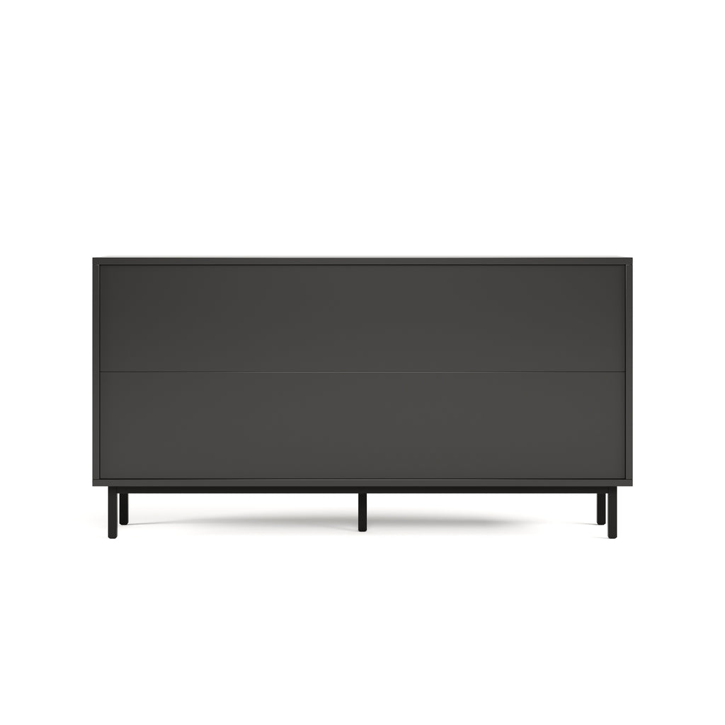 60.3 'Decorative Cabinet with 4 doors, Painted glass metal iron frame Buffet Cabinet, Artistic storage Cabinet, Entrance Cabinet, Living room, Bedroom, Dining room Sideboard