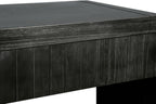 59'' Vintage Crafted Entryway Table,Two Hidden Handle Drawers,Farmhouse Console Table ,Easy Assembly, for Entrance & Dinning Room & Living Room & Hallway (Antique Black)