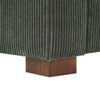 Wynisha 122'' Corduroy Sofa Sectional Sofa