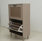 2-Tier Shoe Rack for Entryway - Stable and Spacious Shoe Storage Organizer, Easy Access Design, Holds Up to 12 Pairs