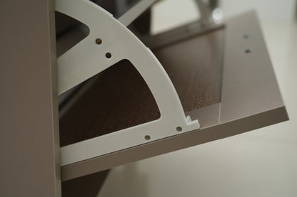 2-Tier Shoe Rack for Entryway - Stable and Spacious Shoe Storage Organizer, Easy Access Design, Holds Up to 12 Pairs