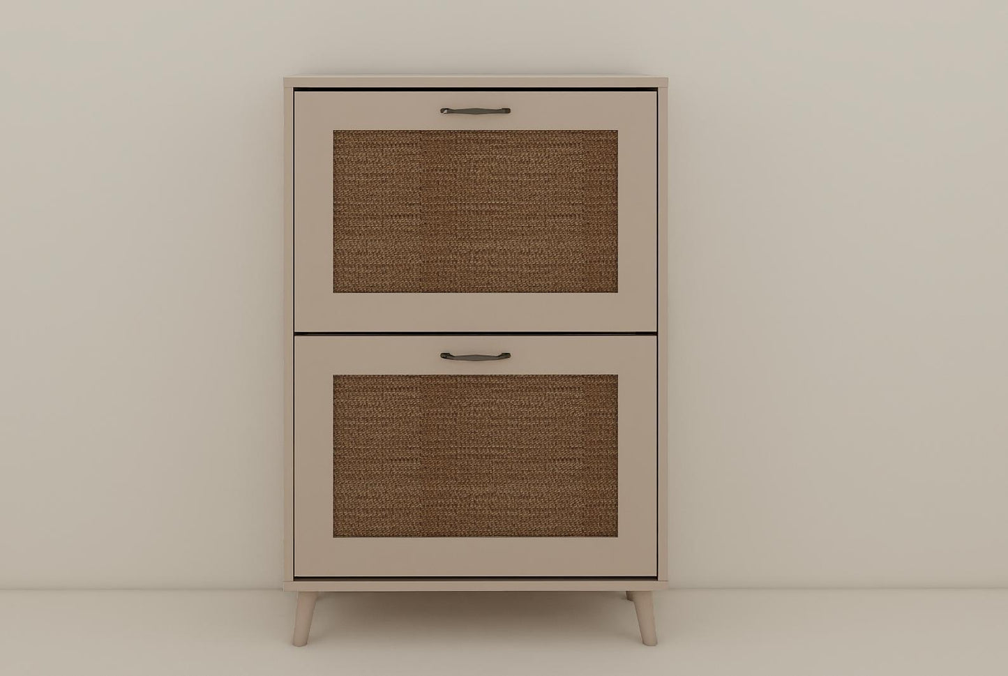 2-Tier Shoe Rack for Entryway - Stable and Spacious Shoe Storage Organizer, Easy Access Design, Holds Up to 12 Pairs