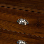 Home Office Computer Desk with Hutch, Antiqued White finish