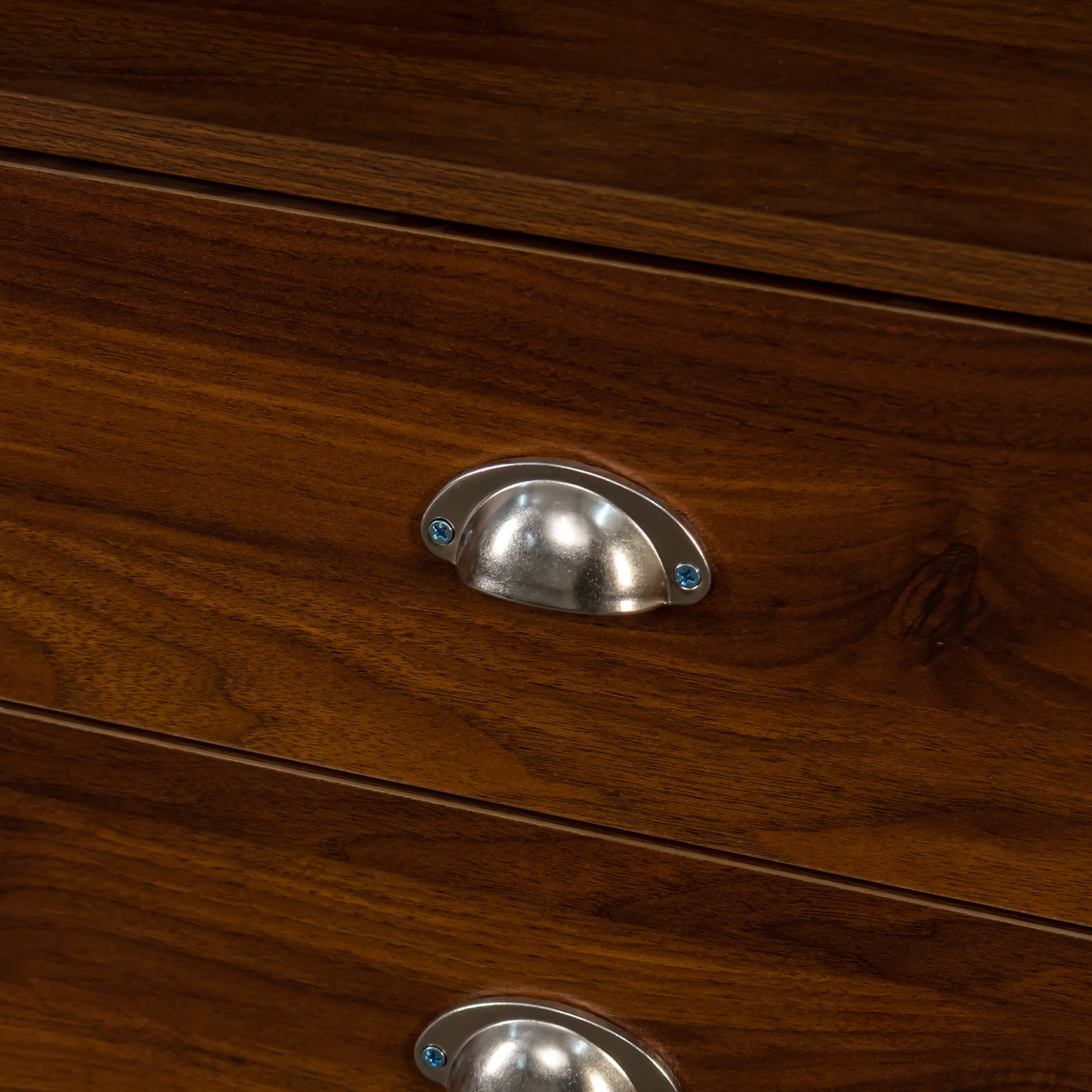 Home Office Computer Desk with Hutch, Antiqued White finish