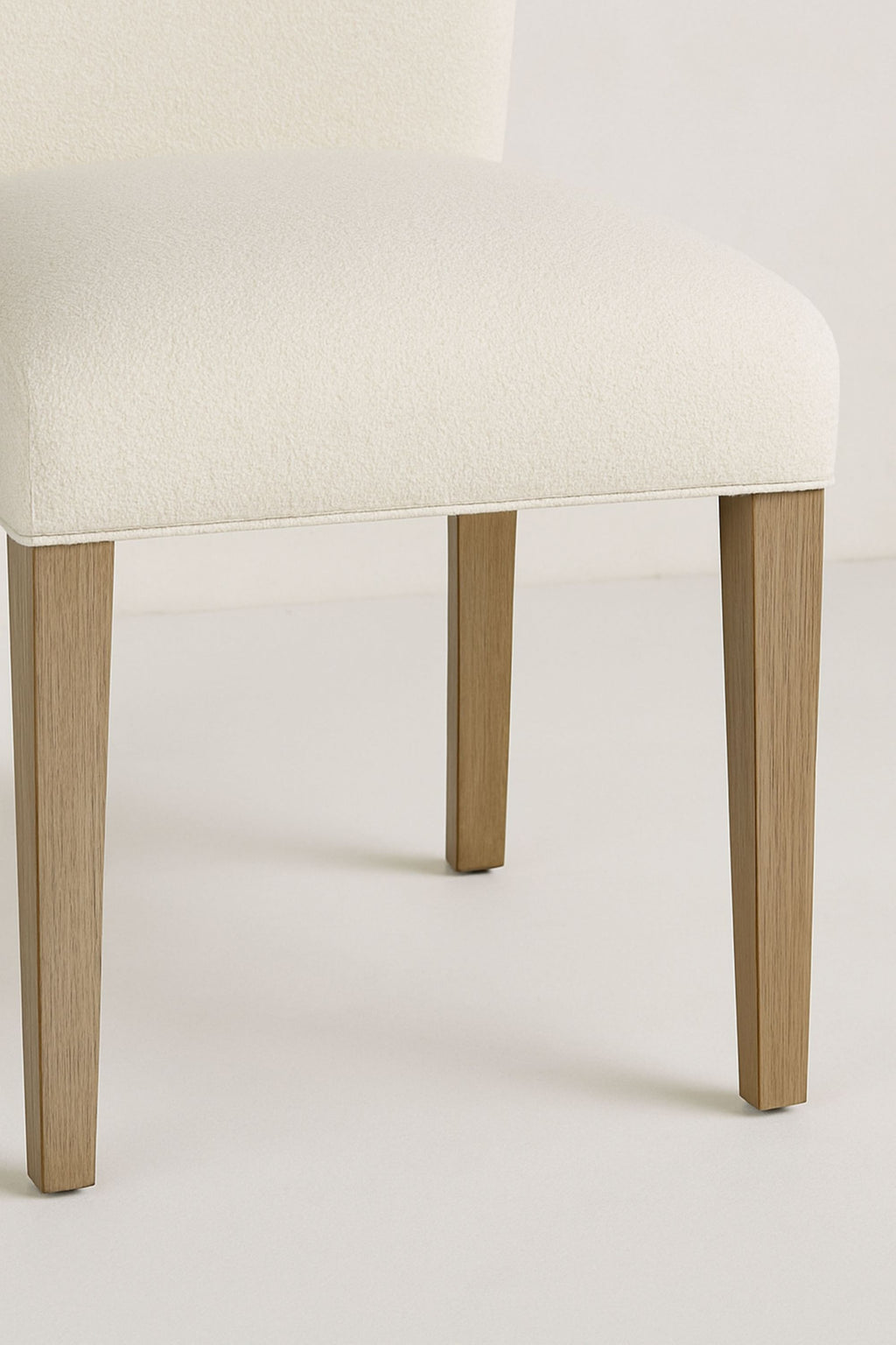 Arch Upholstered Chair - Toffee and White Sand (Set of 2) Dining Chair