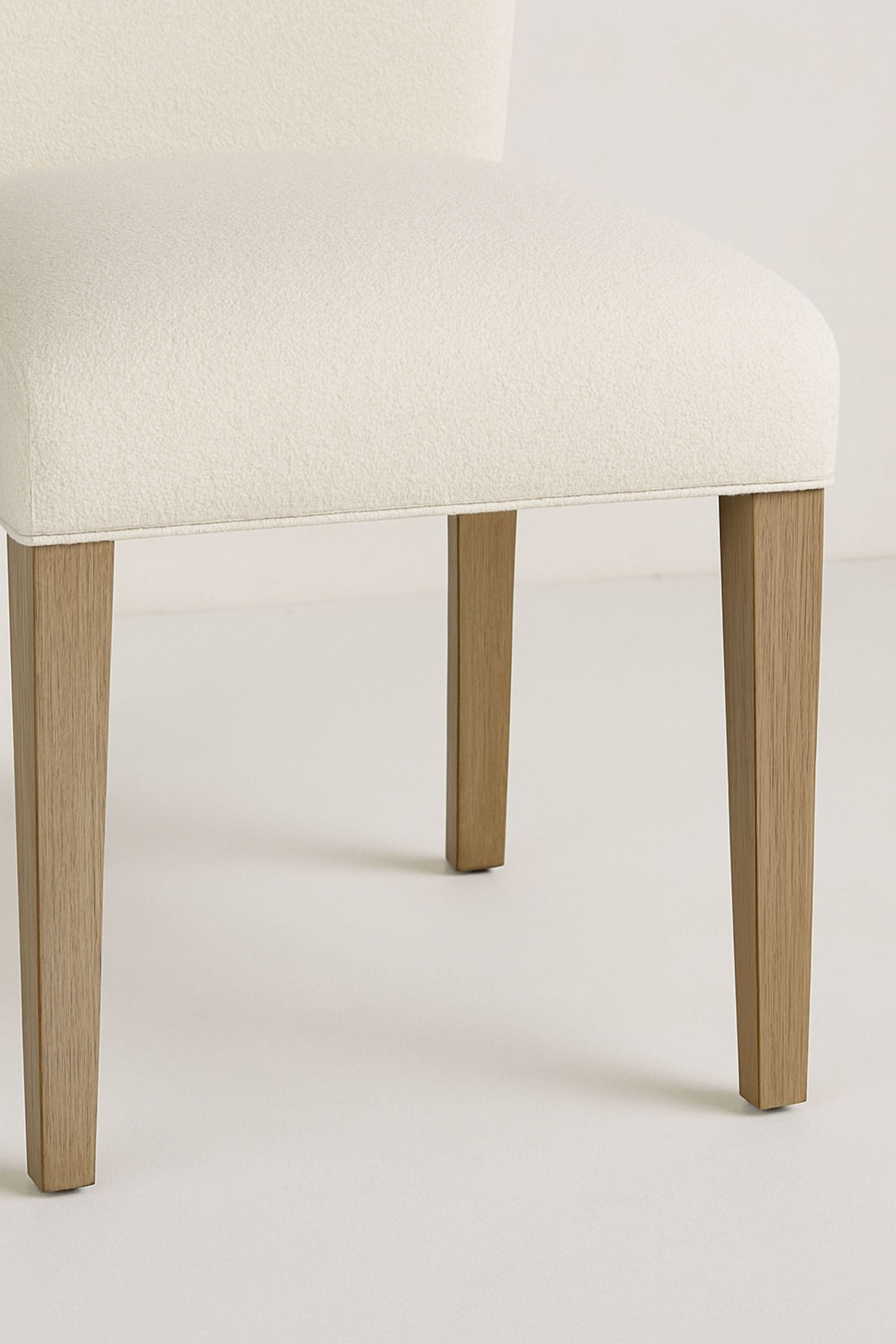 Arch Upholstered Chair - Toffee and White Sand (Set of 2) Dining Chair