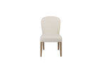 Arch Upholstered Chair - Toffee and White Sand (Set of 2) Dining Chair