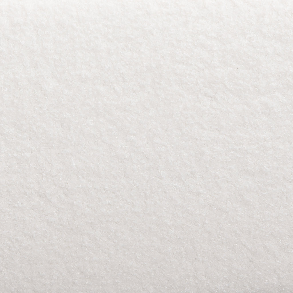 Unique Arched Boucle Bed with Small Table,Queen,Beige Bed Frame