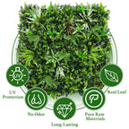 (3rolls)Artificial Boxwood Topiary Hedges Panels,40' x 40', Grass Backdrop Wall,Privacy Screen,Sun Protected Green Wall Decor ,for Outdoorfor Patio, Balcony, Garden, Backyard Indoor Outdoor Green Wall
