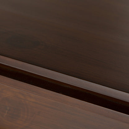 Artisan - 8 Cube Storage Sofa Table - Russet Brown