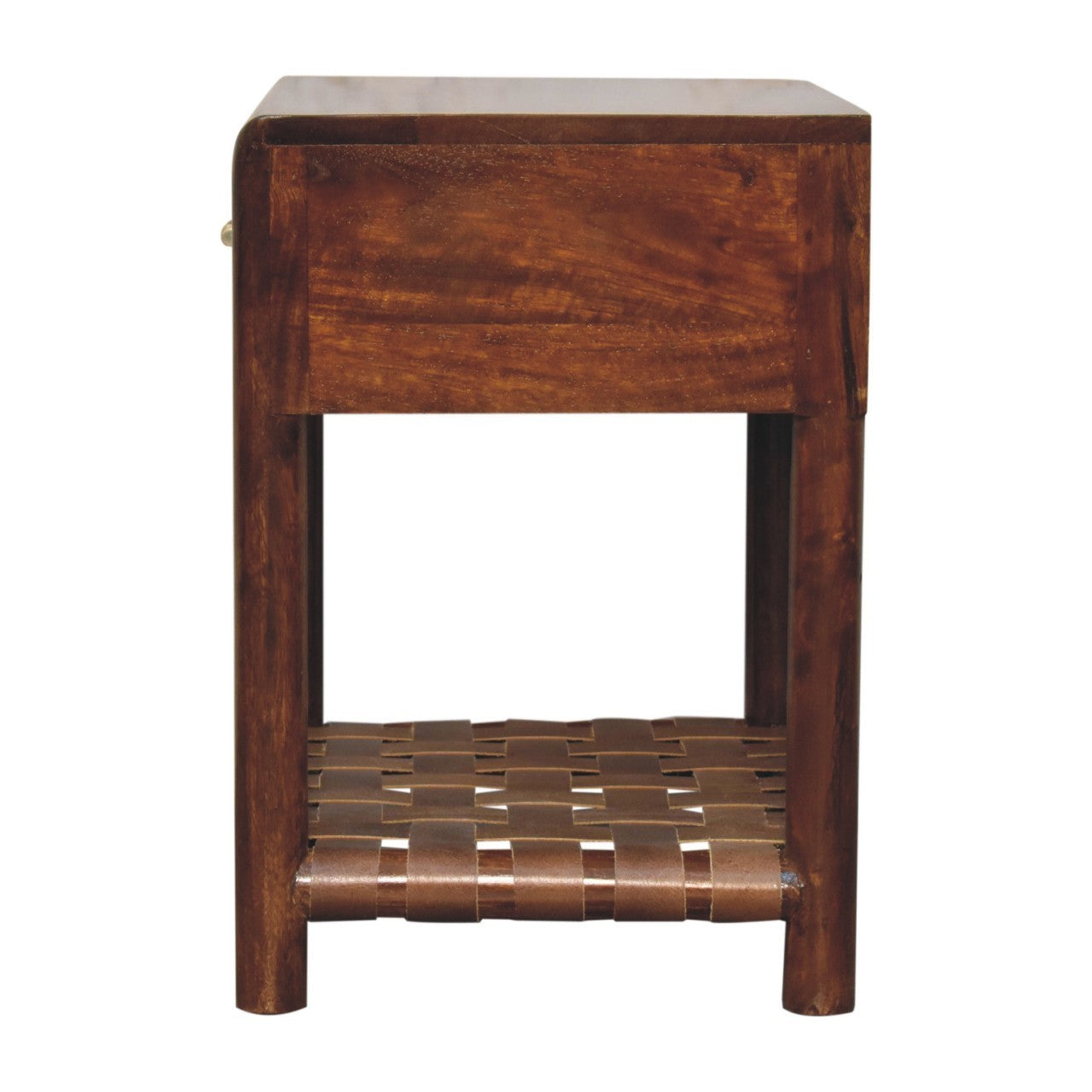 Artisan Furniture Solid Wood Chestnut T-Bar Bedside