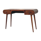 Artisan Furniture Solid Wood Chestnut London Arch Writing Desk