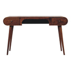 Artisan Furniture Solid Wood Chestnut London Arch Writing Desk