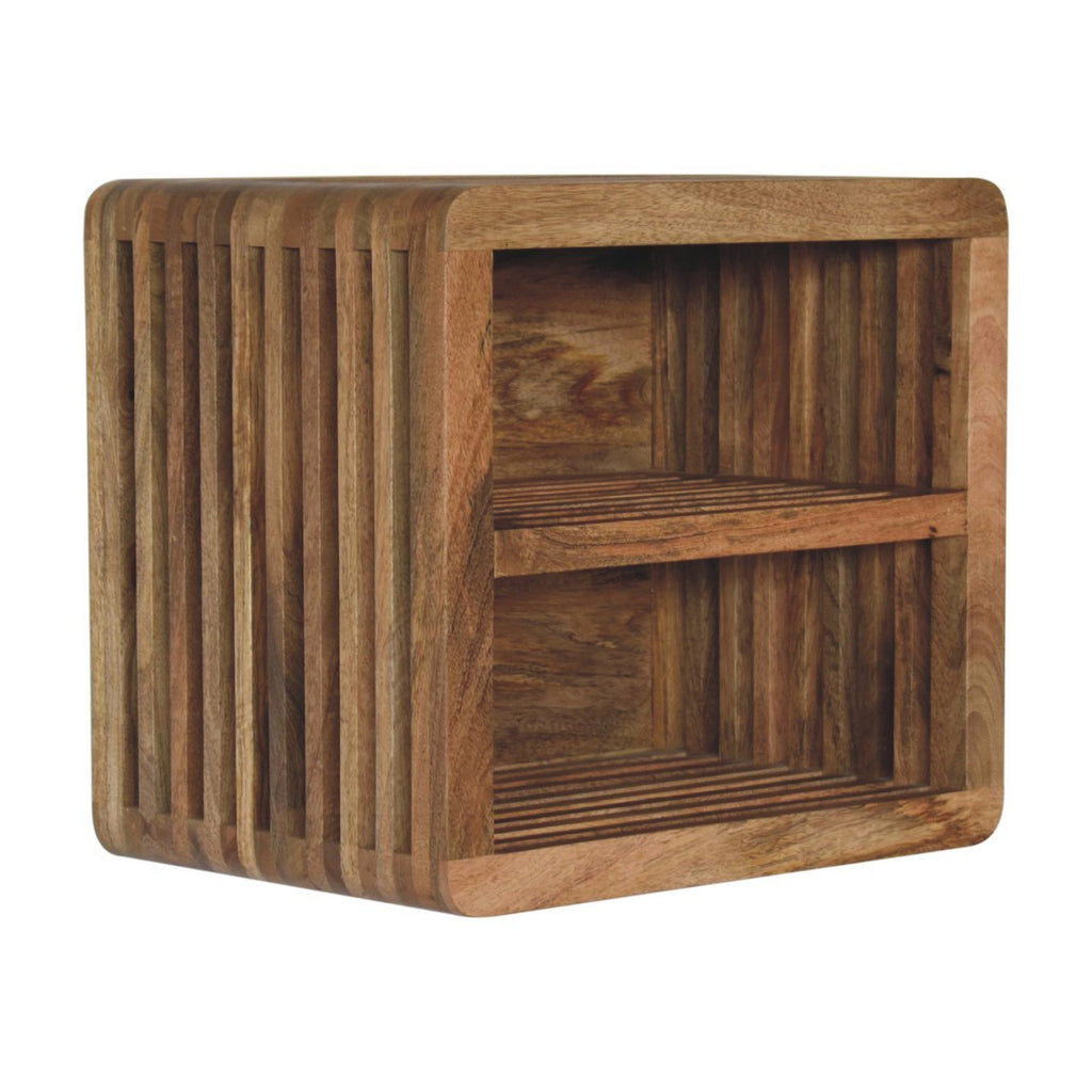 Artisan Furniture Solid Wood Soba Wall Mounted Bedside