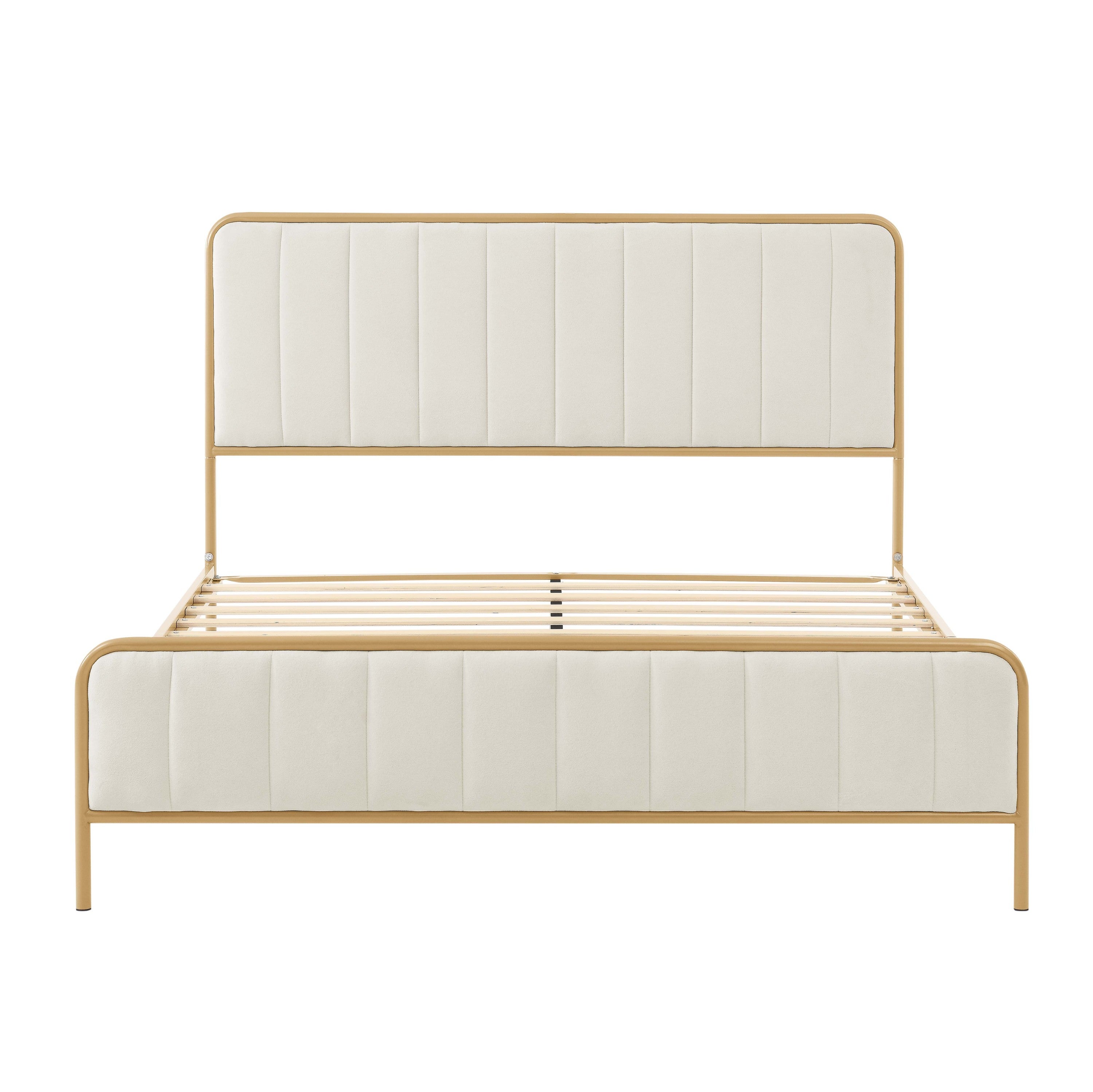 Ashley Upholstered Queen Bed Frame