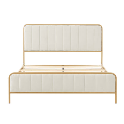 Ashley Upholstered Queen Bed Frame