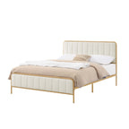 Ashley Upholstered Queen Bed Frame