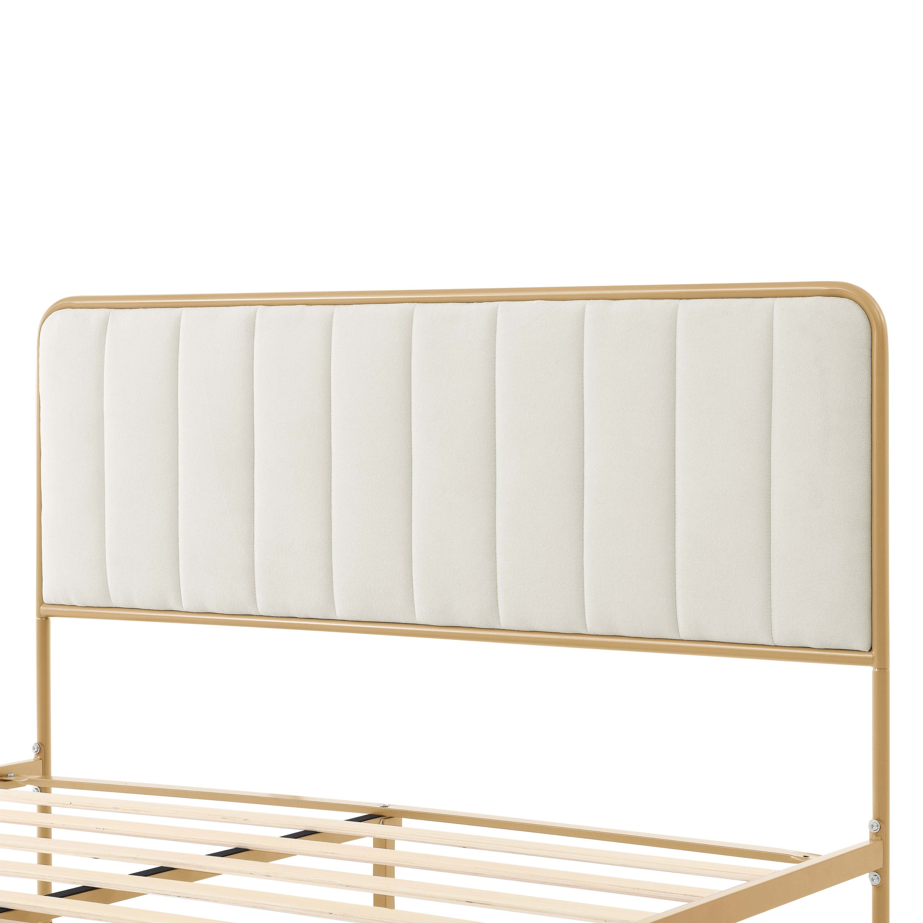 Ashley Upholstered Queen Bed Frame