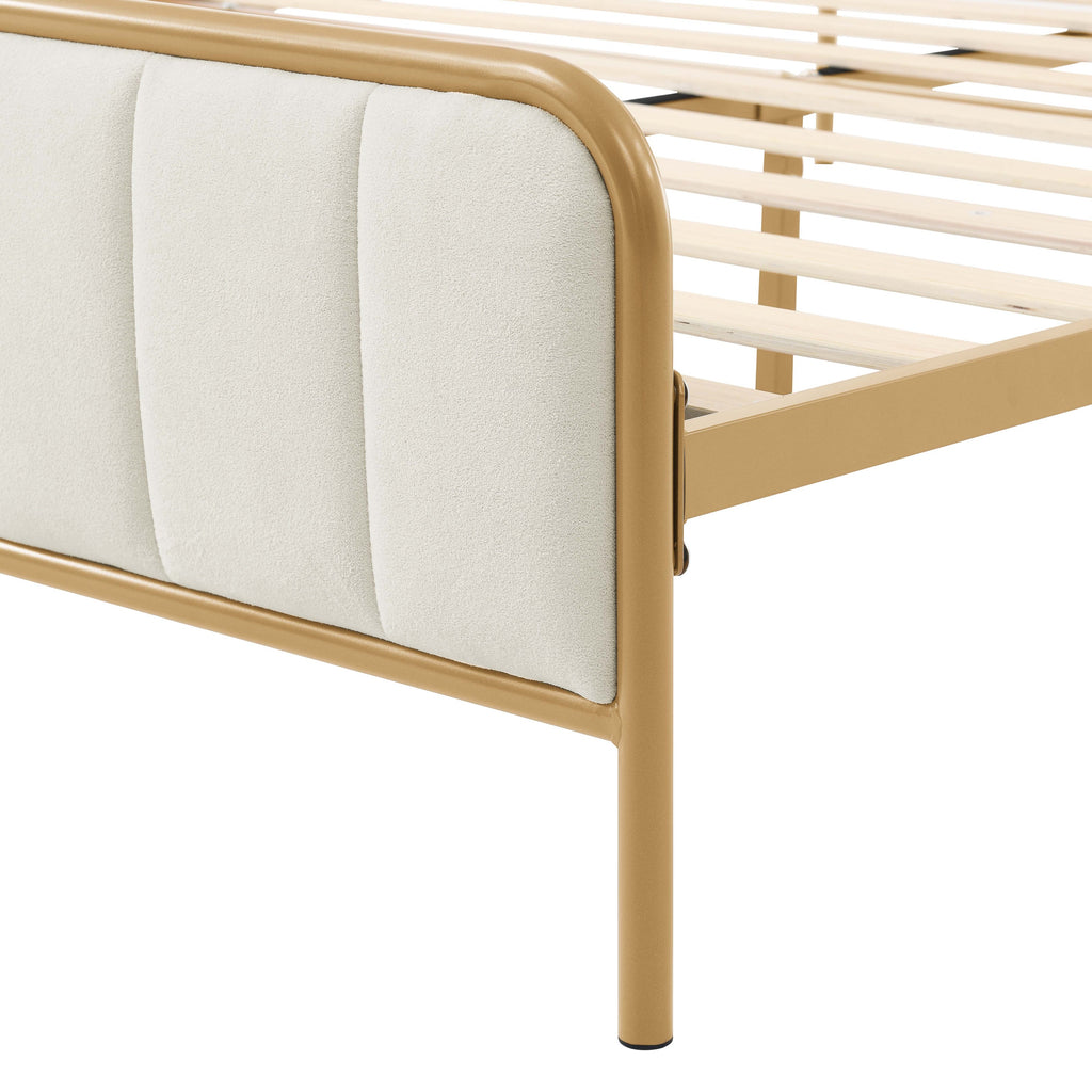 Ashley Upholstered Queen Bed Frame