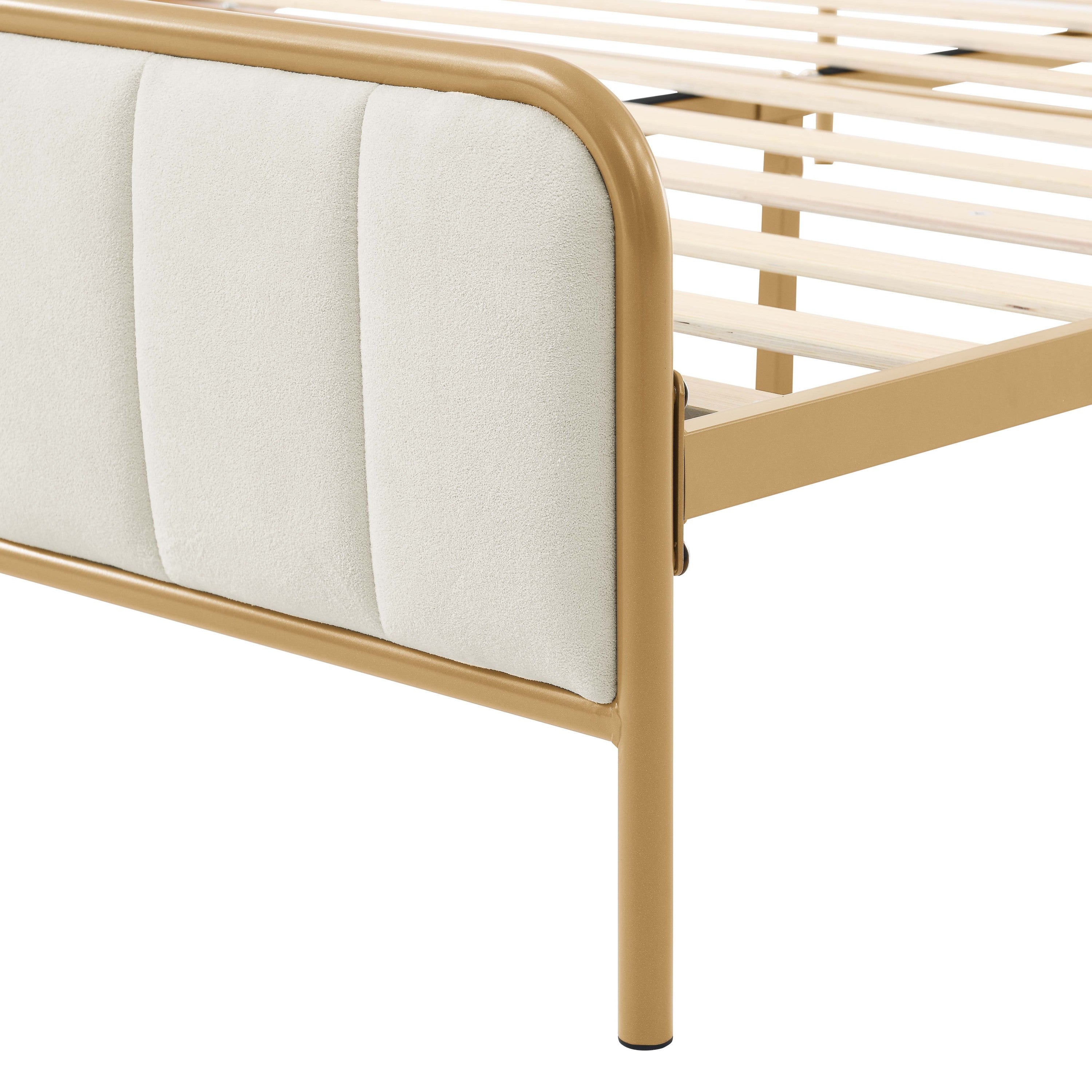 Ashley Upholstered Queen Bed Frame