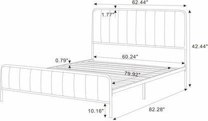 Ashley Upholstered Queen Bed Frame
